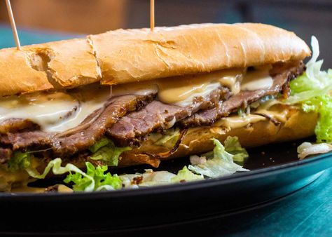 Braten-Sandwich
